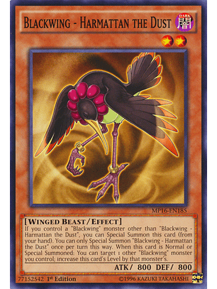 Blackwing - Harmattan the Dust - BOSH-EN014 - Common 