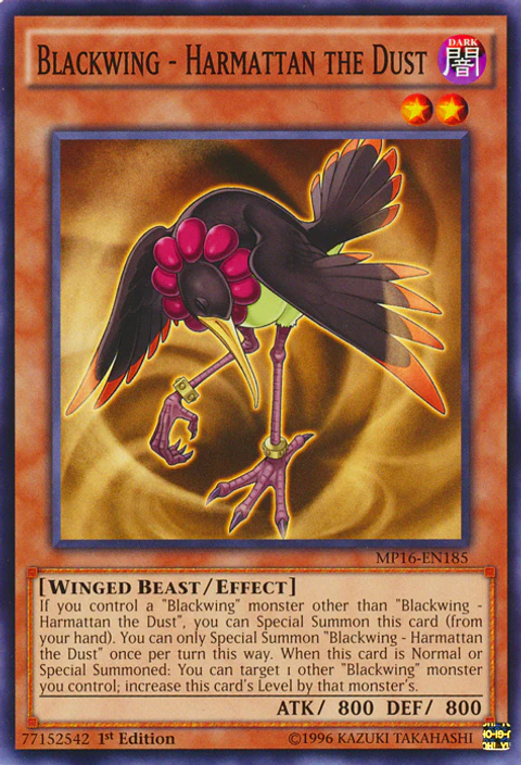 Blackwing - Harmattan the Dust - BOSH-EN014 - Common 
