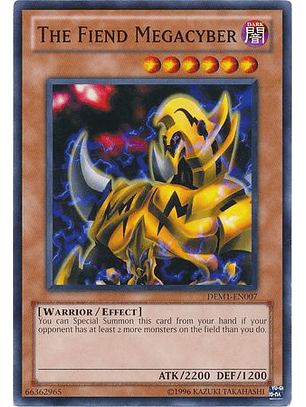 The Fiend Megacyber - DEM1-EN007 - Common