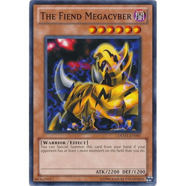The Fiend Megacyber - DEM1-EN007 - Common