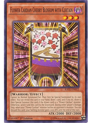 Flower Cardian Cherry Blossom with Curtain - RATE-EN012 - Common