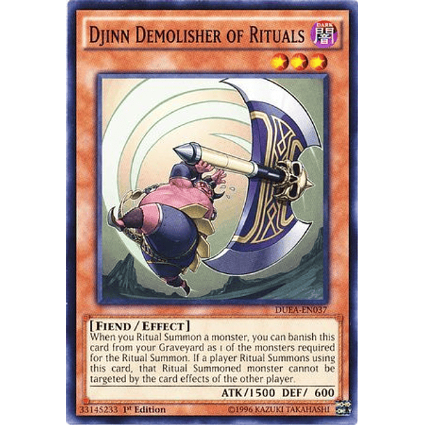 Djinn Demolisher of Rituals - DUEA-EN037 - Common