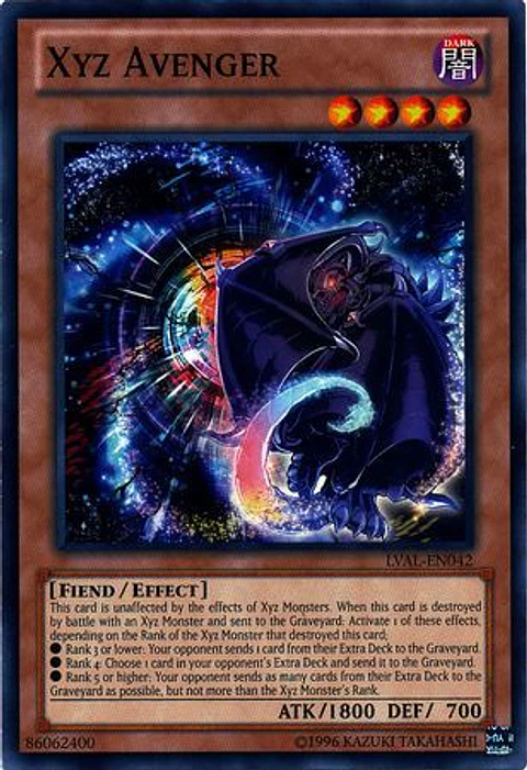 Xyz Avenger - LVAL-EN042 - Common