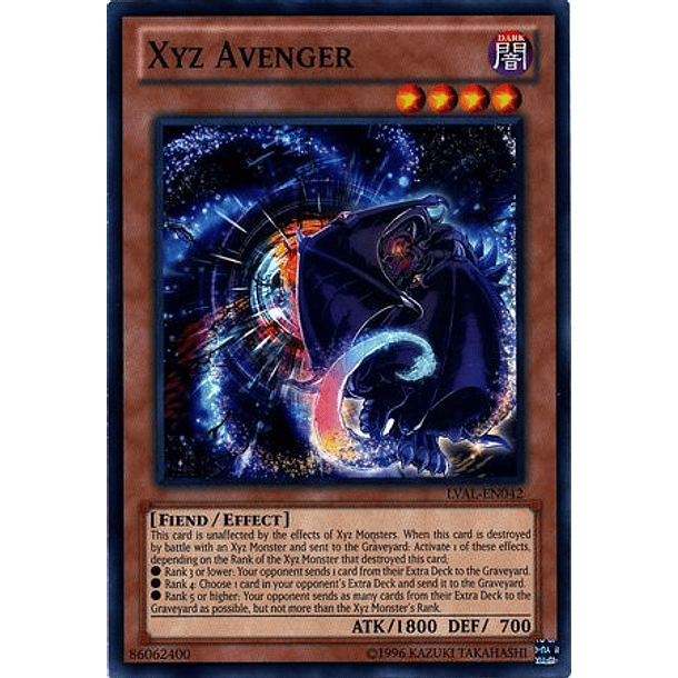 Xyz Avenger - LVAL-EN042 - Common