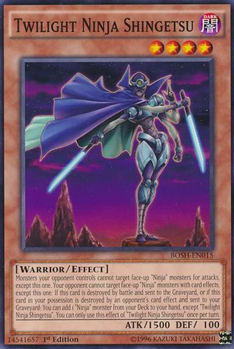 Twilight Ninja Shingetsu - BOSH-EN015 - Common