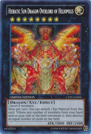 Hieratic Sun Dragon Overlord of Heliopolis - CT09-EN004 - Secret Rare 1