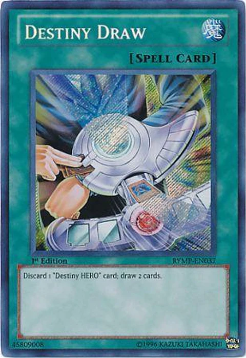 Destiny Draw - RYMP-EN037 - Secret Rare