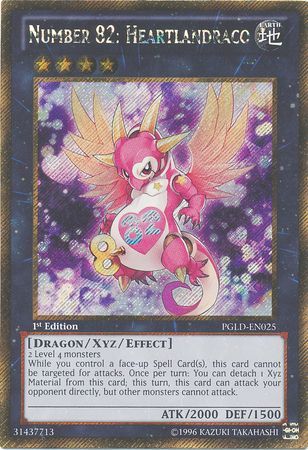 Number 82: Heartlandraco - PGLD-EN025 - Gold Secret Rare  1