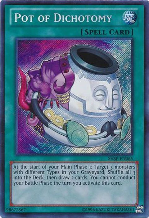 Pot of Dichotomy - SHSP-EN065 - Secret Rare 