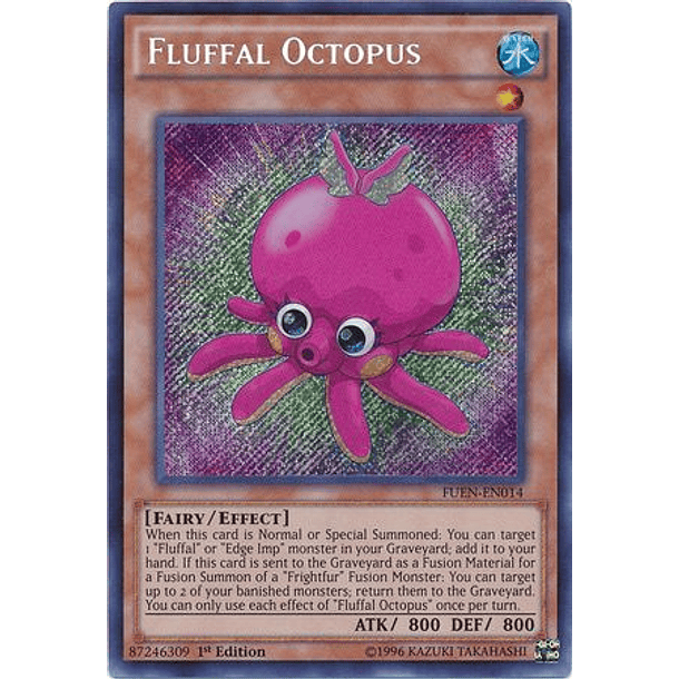 Fluffal Octopus - FUEN-EN014 - Secret Rare