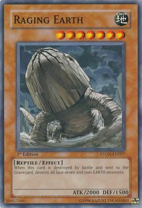 Raging Earth - STON-EN027 - Common