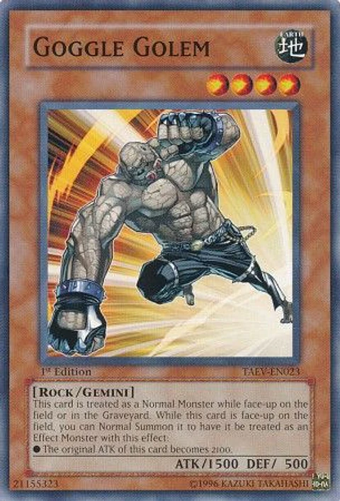 Goggle Golem - TAEV-EN023 - Common