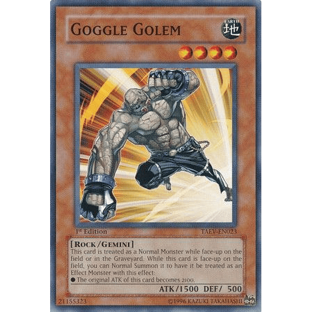 Goggle Golem - TAEV-EN023 - Common