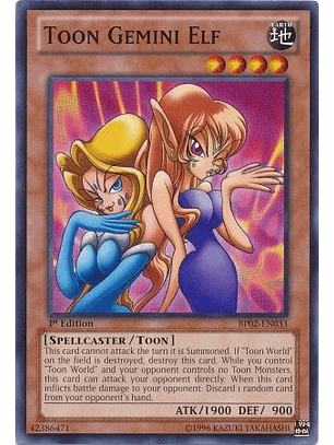 Toon Gemini Elf - BP02-EN033 - Common 