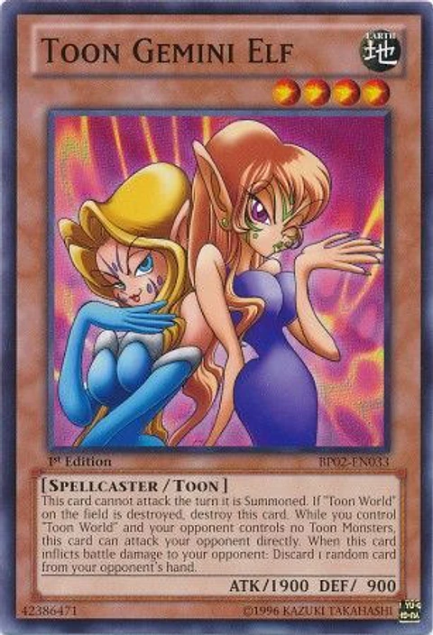 Toon Gemini Elf - BP02-EN033 - Common 