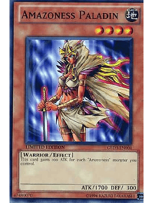 Amazoness Paladin - GLD3-EN004 - Common