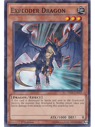 Exploder Dragon - YS15-ENL12 - Shatterfoil Rare