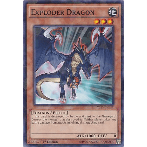 Exploder Dragon - YS15-ENL12 - Shatterfoil Rare