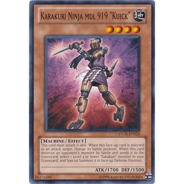 Karakuri Ninja mdl 919 "Kuick" - STOR-EN028 - Common