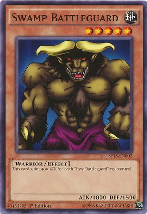Swamp Battleguard - SP15-EN002 - Common