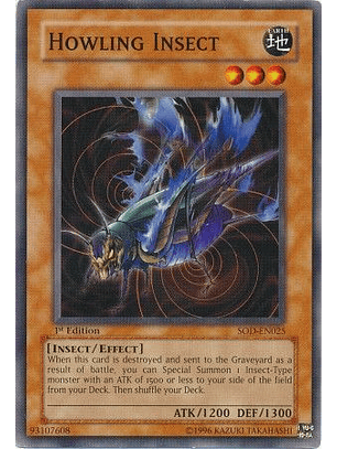 Howling Insect - SOD-EN025 - Common