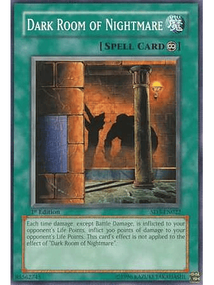 Dark Room of Nightmare - SD3-EN022 - Common 
