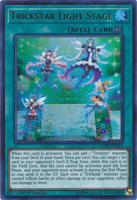 Trickstar Light Stage - COTD-EN053 - Ultra Rare