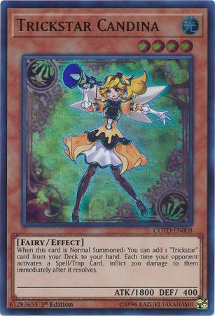 Trickstar Candina - COTD-EN008 - Ultra Rare 1