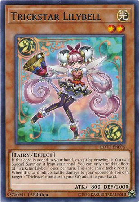 Trickstar Lilybell - COTD-EN006 - Rare