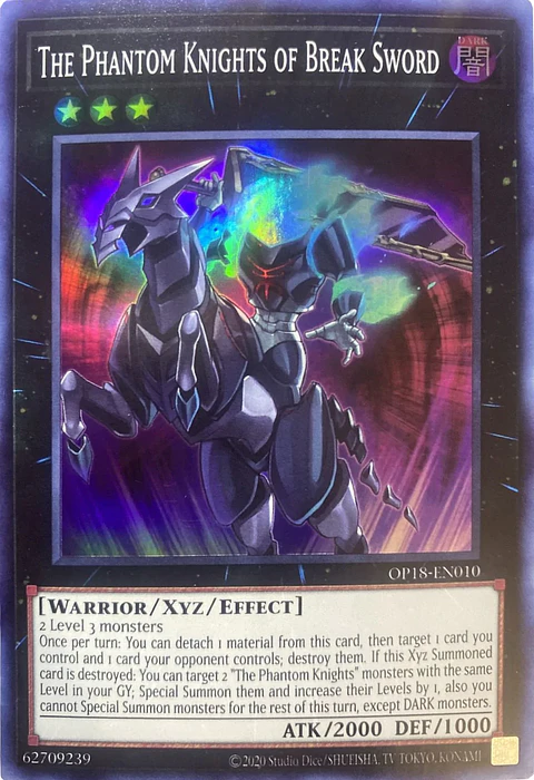 The Phantom Knights of Break Sword - OP18-EN010 - Super Rare
