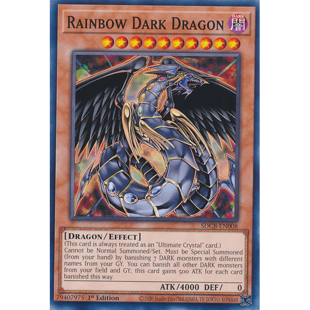 Rainbow Dark Dragon - SDCB-EN008 - Common