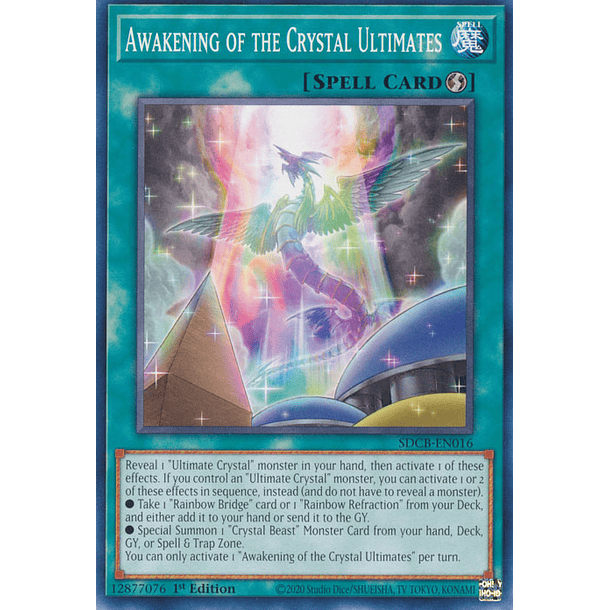 Awakening of the Crystal Ultimates - SDCB-EN016 - Common