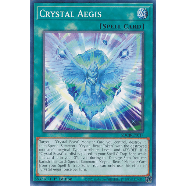 Crystal Aegis - SDCB-EN017 - Common