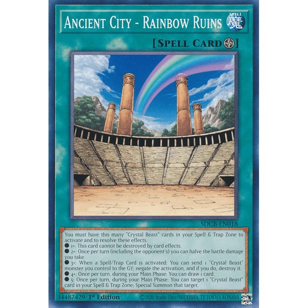 Ancient City - Rainbow Ruins - SDCB-EN018 - Common