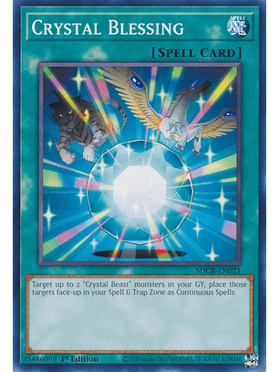 Crystal Blessing - SDCB-EN021 - Common