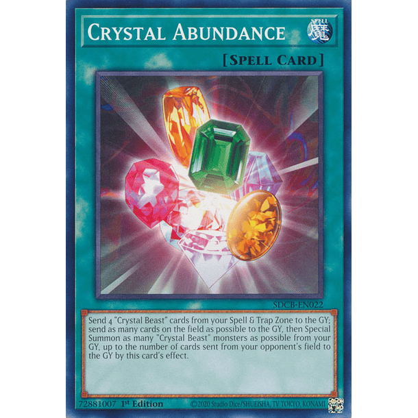 Crystal Abundance - SDCB-EN022 - Common
