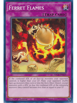 Ferret Flames - SDCB-EN039 - Common