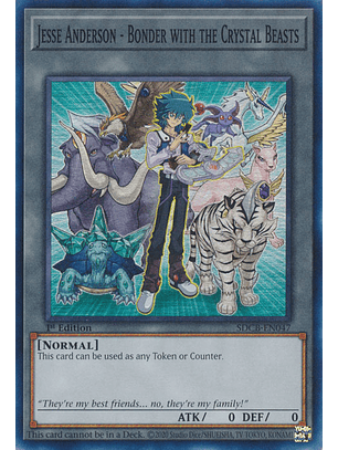 Jesse Anderson - Bonder with the Crystal Beasts - SDCB-EN047 - Super Rare