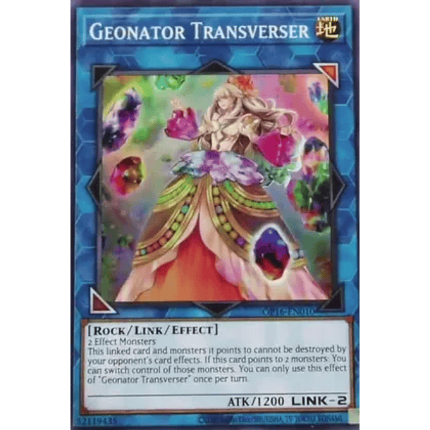 Geonator Transverser - OP16-EN010 - Super Rare 