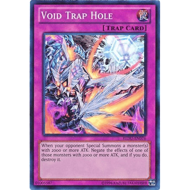 Void Trap Hole - REDU-EN076 - Super Rare