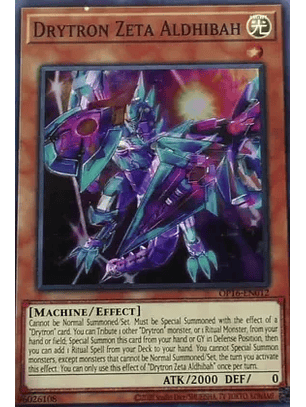 Drytron Zeta Aldhibah - OP16-EN012 - Super Rare