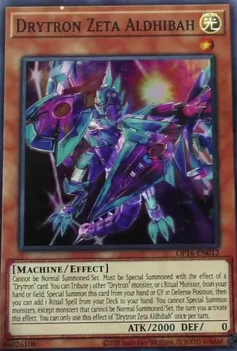 Drytron Zeta Aldhibah - OP16-EN012 - Super Rare