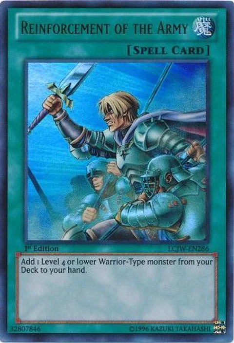 Reinforcement of the Army - LCJW-EN286 - Ultra Rare