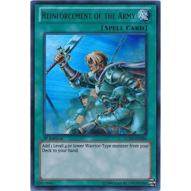 Reinforcement of the Army - LCJW-EN286 - Ultra Rare