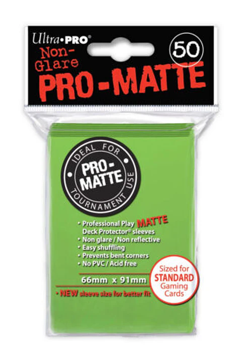 Micas Ultra Promo Pro - Matte 60 piezas Lime Green 