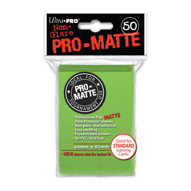 Micas Ultra Promo Pro - Matte 60 piezas Lime Green 
