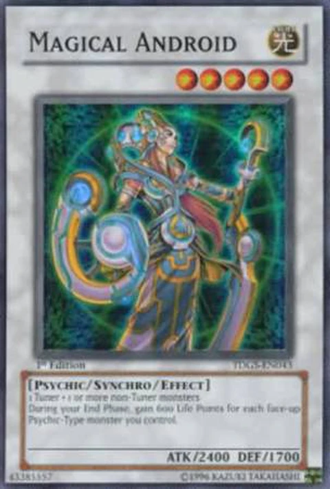 Magical Android - TDGS-EN043 - Super Rare 1st Edition