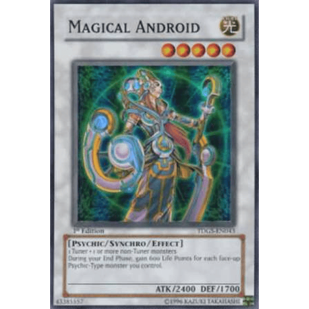 Magical Android - TDGS-EN043 - Super Rare 1st Edition