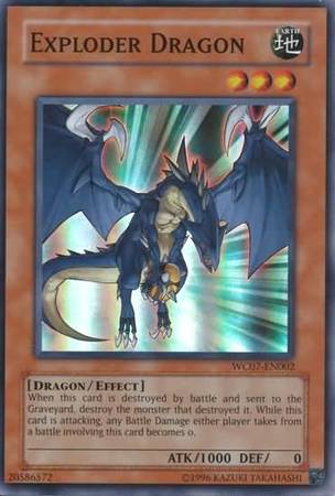 Exploder Dragon - WC07-EN002 - Super Rare 1