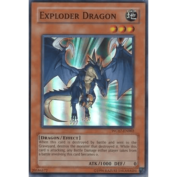 Exploder Dragon - WC07-EN002 - Super Rare